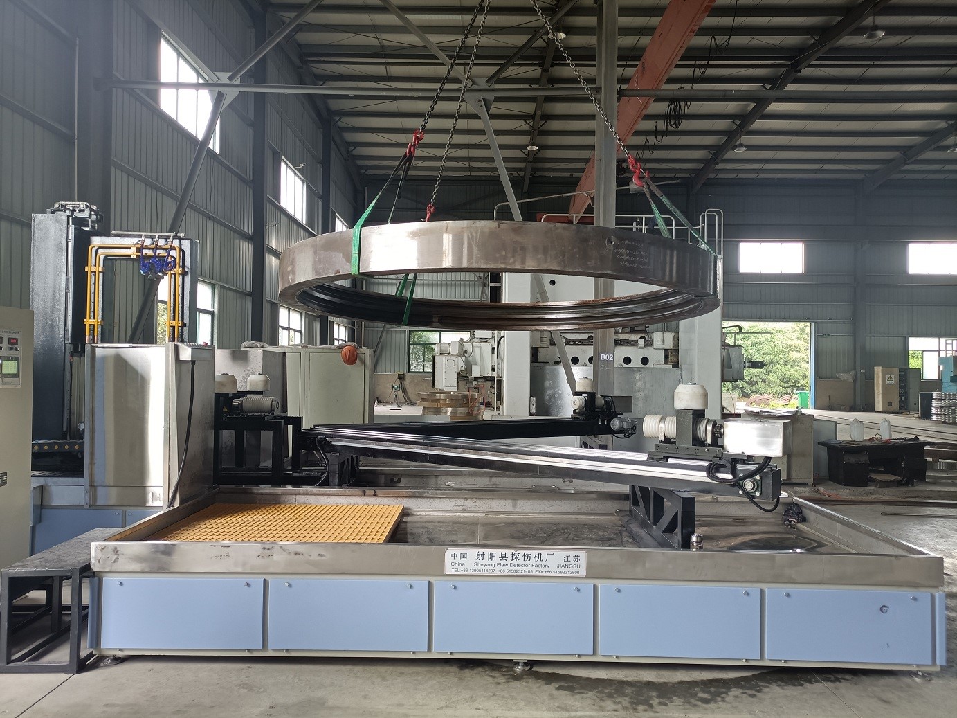 CDG-6000I型臥式齒環(huán)圈熒光磁粉探傷機